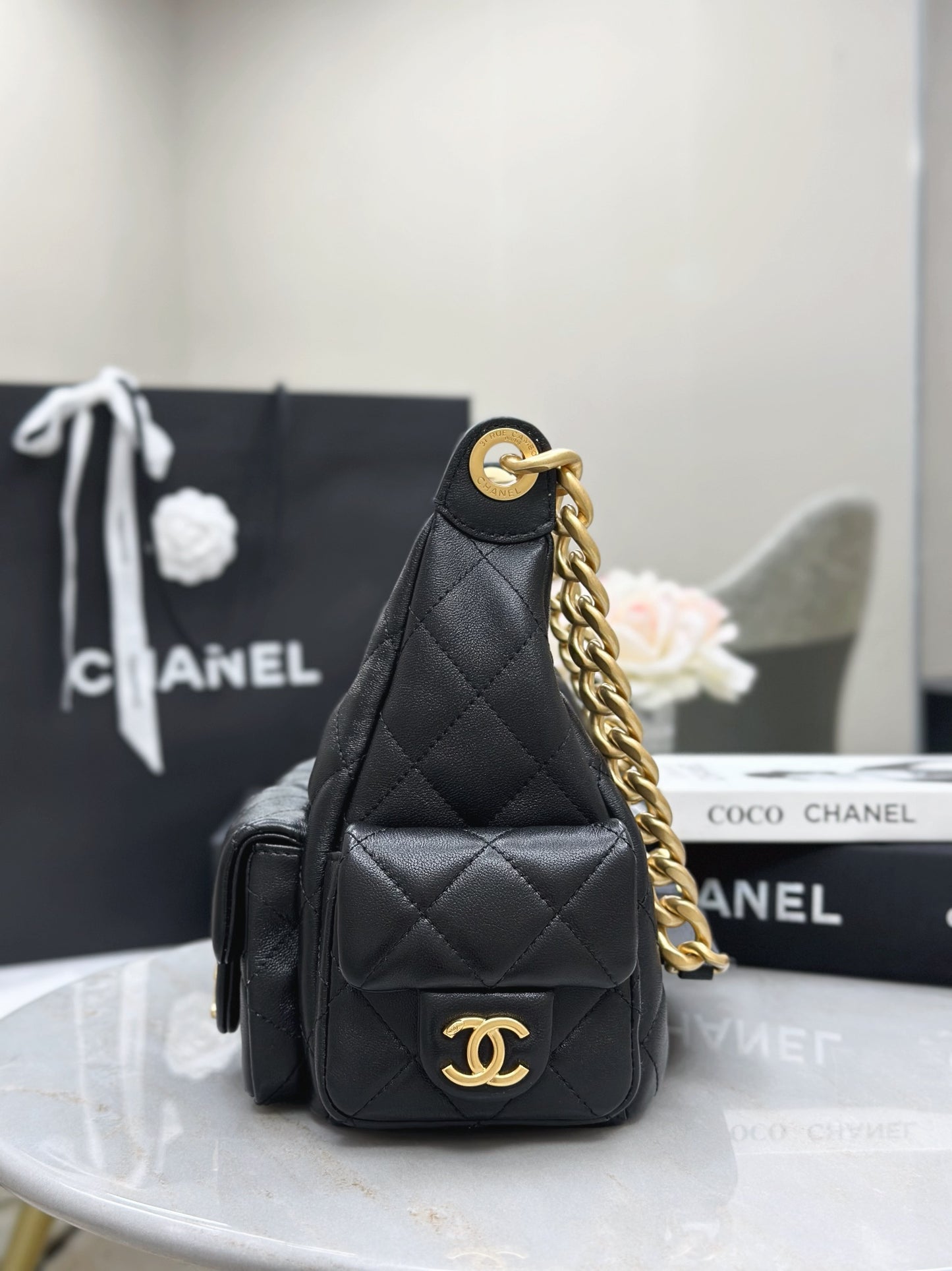 Chan NEW 25C hobo bag