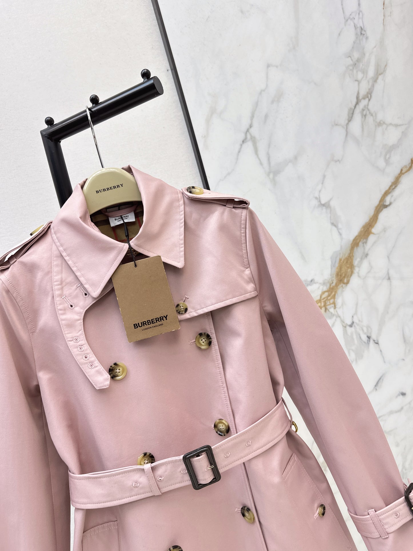 Bur NEW double-breasted trench coat