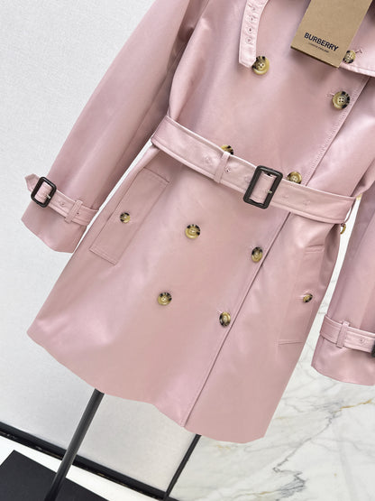 Bur NEW double-breasted trench coat