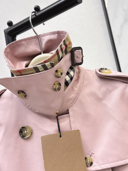 Bur NEW double-breasted trench coat